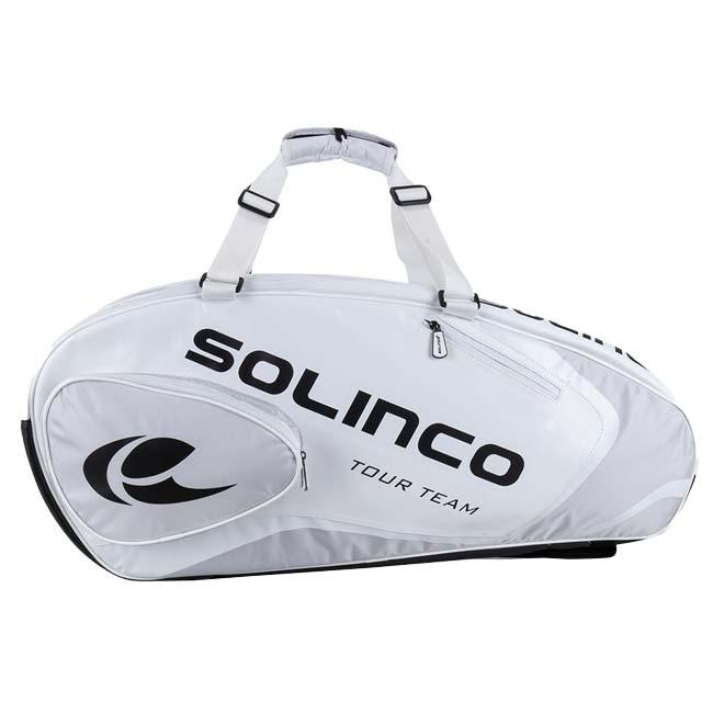 １５本収納 ソリンコ(SOLINCO) WHITEOUT ホワイトアウト TOUR TEAM 15R ラケットバッグ テニスバッグ 1920381 KSB353 -ホワイト(24y3m) |  | 01