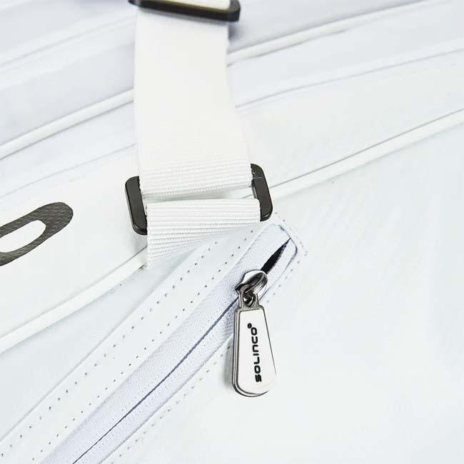 １５本収納 ソリンコ(SOLINCO) WHITEOUT ホワイトアウト TOUR TEAM 15R ラケットバッグ テニスバッグ 1920381 KSB353 -ホワイト(24y3m) |  | 05