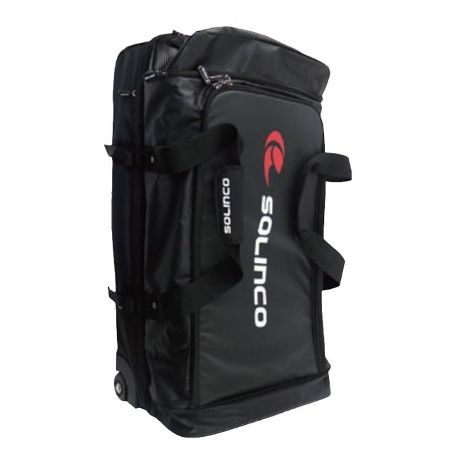 ソリンコ(SOLINCO) 2022 トラベル ローラーバッグ 82L 大型バッグ テニスバッグ 1920194 KSB354 -BK ブラック(22y12m) | 