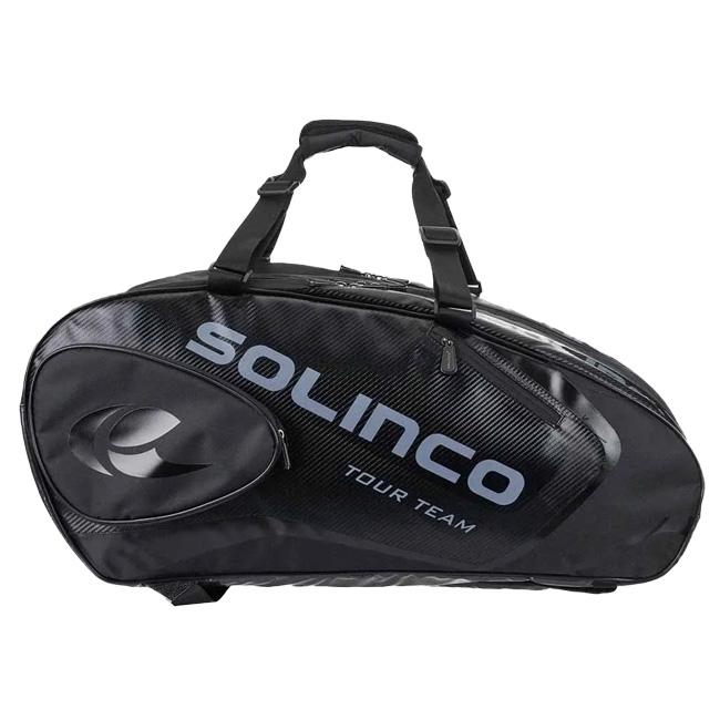 １５本収納 ソリンコ(SOLINCO)  BLACKOUT 15PK TOUR TEAM ラケットバッグ テニスバッグ 1920378 KSB353 -ブラック(22y11m) |  | 01