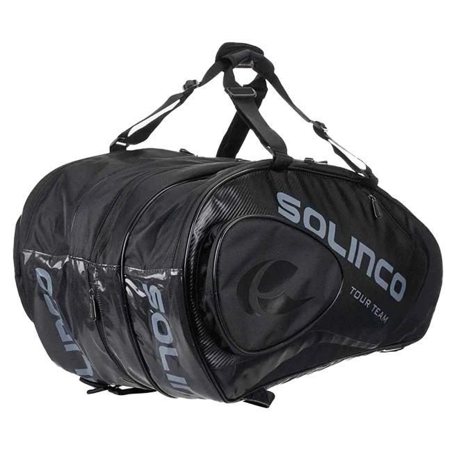 １５本収納 ソリンコ(SOLINCO)  BLACKOUT 15PK TOUR TEAM ラケットバッグ テニスバッグ 1920378 KSB353 -ブラック(22y11m) |  | 02