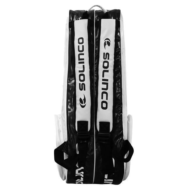 ６本収納 ソリンコ(SOLINCO)  WHITEOUT 6PK TOUR TEAM ラケットバッグ テニスバッグ 1920382-ホワイト(22y11m) |  | 04