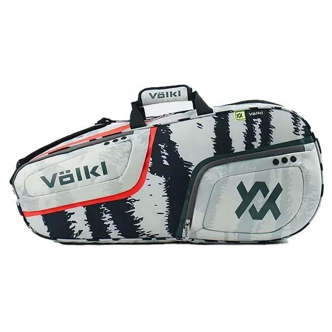 ３本収納 フォルクル(Volkl) ZEBRA PRO BAG ゼブラ プロバッグ ラケットバッグ テニスバッグ V74454 ゴーストホワイト×BK(25y3m) |  | 02