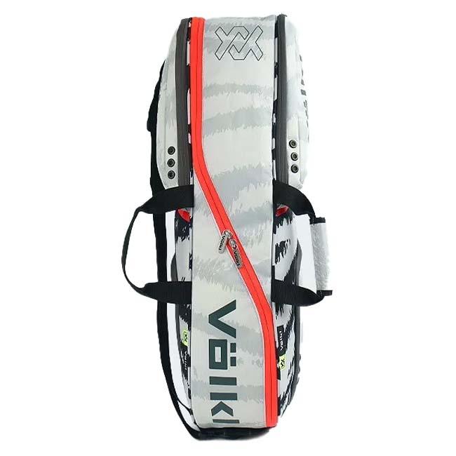 ３本収納 フォルクル(Volkl) ZEBRA PRO BAG ゼブラ プロバッグ ラケットバッグ テニスバッグ V74454 ゴーストホワイト×BK(25y3m) |  | 04