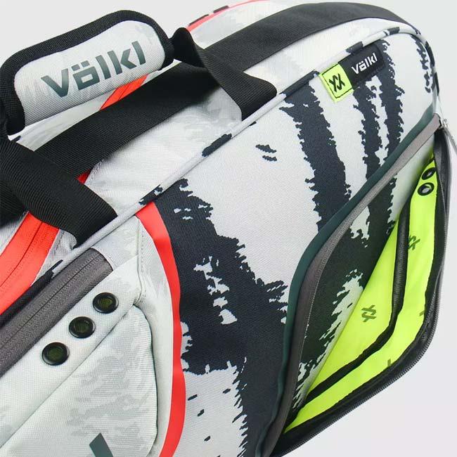３本収納 フォルクル(Volkl) ZEBRA PRO BAG ゼブラ プロバッグ ラケットバッグ テニスバッグ V74454 ゴーストホワイト×BK(25y3m) |  | 08