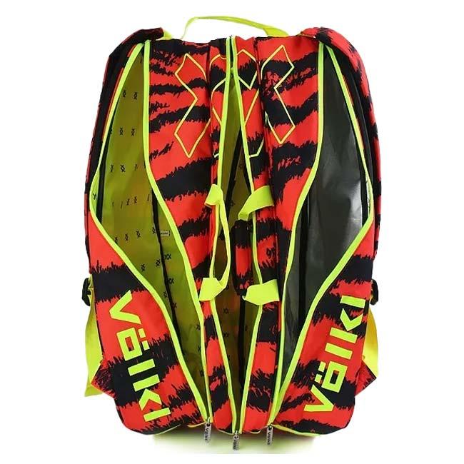 ９本収納 フォルクル(Volkl) ZEBRA MEGA BAG ゼブラ メガバッグ ラケットバッグ テニスバッグ V74461 ラヴァ×BK×Nイエロー(25y3m) |  | 05