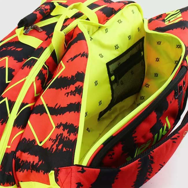 ９本収納 フォルクル(Volkl) ZEBRA MEGA BAG ゼブラ メガバッグ ラケットバッグ テニスバッグ V74461 ラヴァ×BK×Nイエロー(25y3m) |  | 06