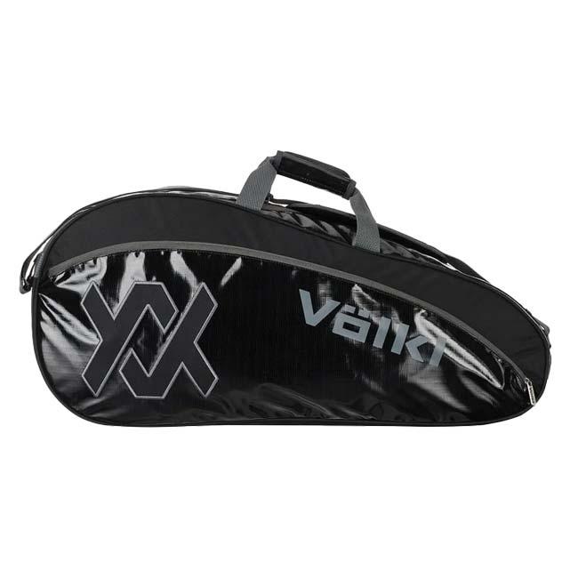 ３本収納 フォルクル(Volkl) PRIMO PRO プリモ プロ ラケットバッグ テニスバッグ V72004-ブラック×チャコール(24y2m) | VOLKL | 01