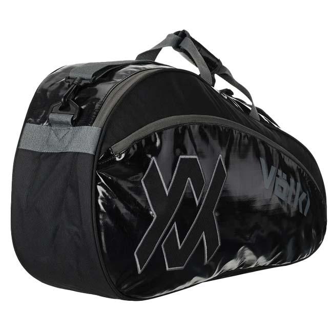 ３本収納 フォルクル(Volkl) PRIMO PRO プリモ プロ ラケットバッグ テニスバッグ V72004-ブラック×チャコール(24y2m) | VOLKL | 02