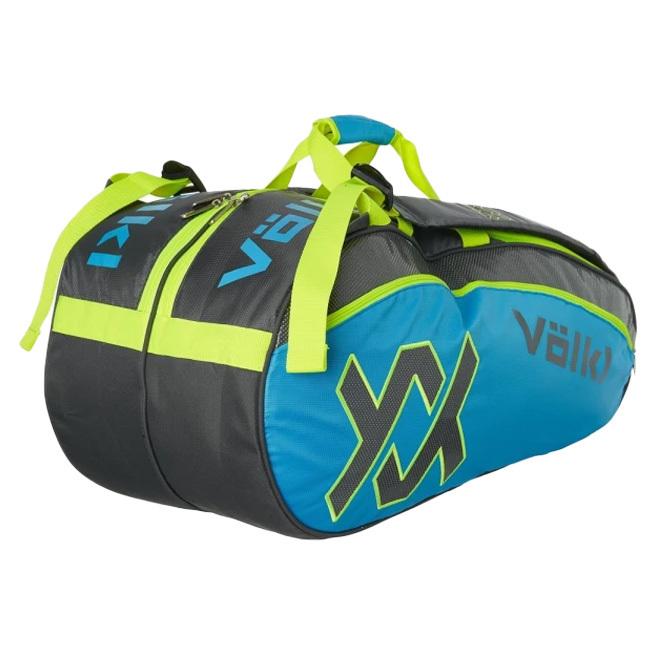 ６本収納 フォルクル(Volkl) 2022 TOUR COMBI ツアーコンビ ラケットバッグ テニスバッグ V71401-チャコール×NBL×NYW(22y3m)_1