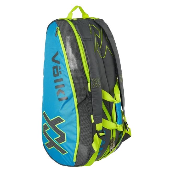 ６本収納 フォルクル(Volkl) 2022 TOUR COMBI ツアーコンビ ラケットバッグ テニスバッグ V71401-チャコール×NBL×NYW(22y3m)_3