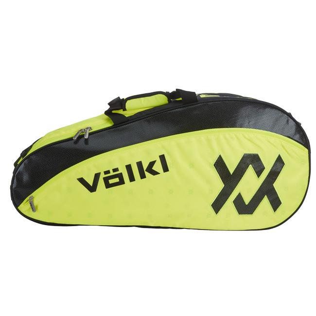 ３本収納 フォルクル(Volkl) 2022 TOUR PRO ツアープロ ラケットバッグ テニスバッグ V70044-ネオンイエロー×ブラック(22y3m) | VOLKL | 02