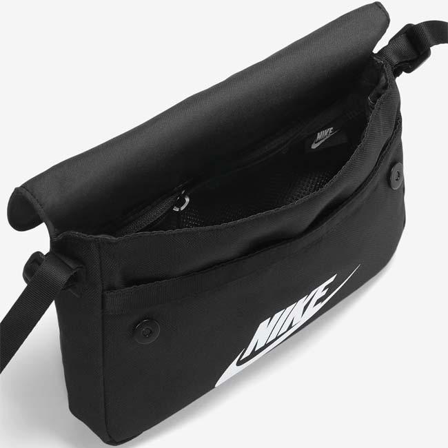 ナイキ(NIKE) 2025 SU レディース Sportswear フューチュラ 365 クロスボディ バッグ 3L CW9300-010ブラック×ホワイト(25y4m) | NIKE | 04