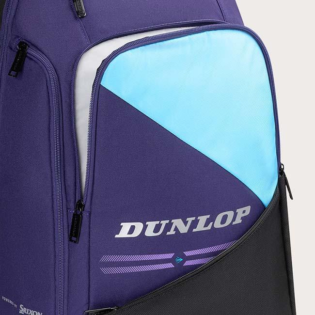 ラケット収納可 ダンロップ(DUNLOP) 2025 プロラインシリーズ バックパック リュックサック テニスバッグ DTC-2682 バイオレット×Nブルー(25y11m) | ダンロップスポーツ | 06