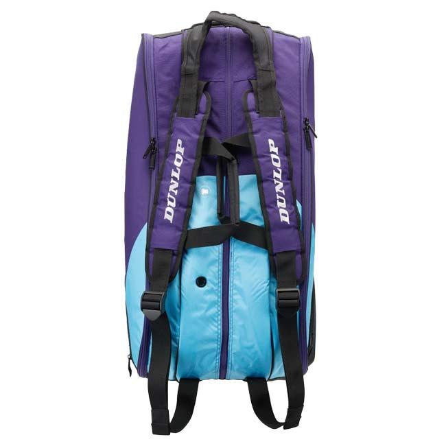 ８本収納 ダンロップ(DUNLOP) 2025 プロラインシリーズ ラケットバッグ8 テニスバッグ DTC-2681 バイオレット×Nブルー(25y11m) | ダンロップスポーツ | 03