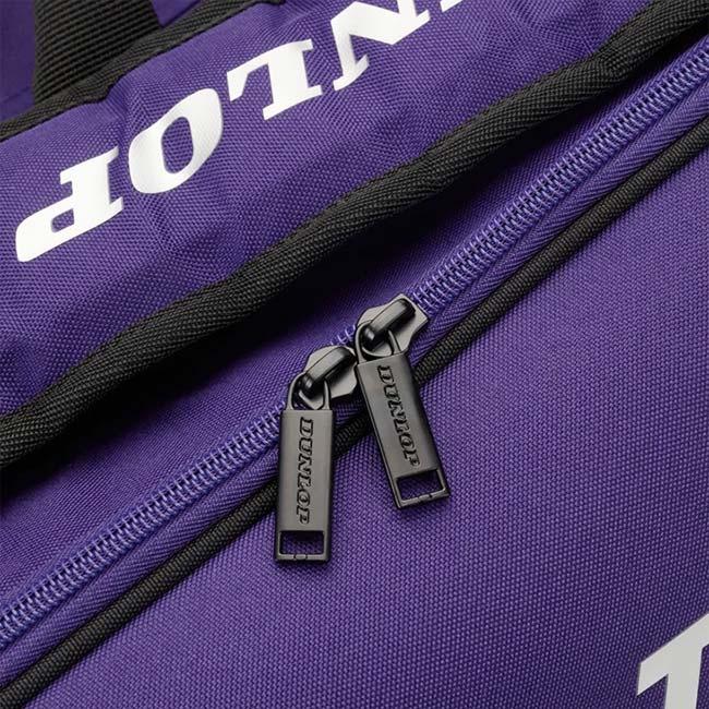 ８本収納 ダンロップ(DUNLOP) 2025 プロラインシリーズ ラケットバッグ8 テニスバッグ DTC-2681 バイオレット×Nブルー(25y11m) | ダンロップスポーツ | 05