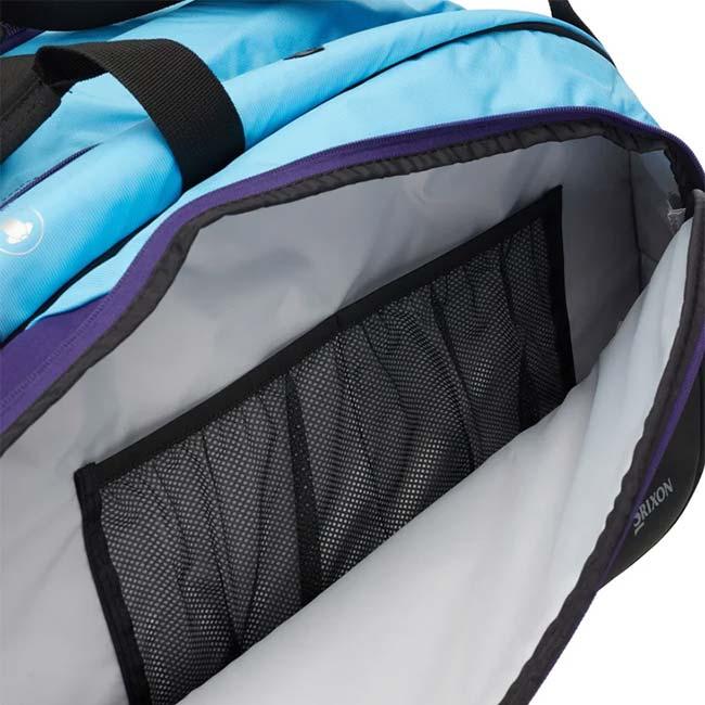 ８本収納 ダンロップ(DUNLOP) 2025 プロラインシリーズ ラケットバッグ8 テニスバッグ DTC-2681 バイオレット×Nブルー(25y11m) | ダンロップスポーツ | 08