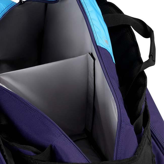 １２本収納 ダンロップ(DUNLOP) 2025 プロラインシリーズ ラケットバッグ12 テニスバッグ DTC-2680 バイオレット×Nブルー(25y11m) | ダンロップスポーツ | 10