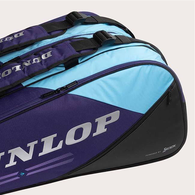 １２本収納 ダンロップ(DUNLOP) 2025 プロラインシリーズ ラケットバッグ12 テニスバッグ DTC-2680 バイオレット×Nブルー(25y11m) | ダンロップスポーツ | 07