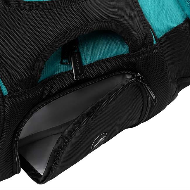 １２本収納 ダンロップ(DUNLOP) 2025 PRO LINE プロライン ラケットバッグ 91L テニスバッグ DTC-2580-976ティール×ブラック(25y1m) | ダンロップスポーツ | 06