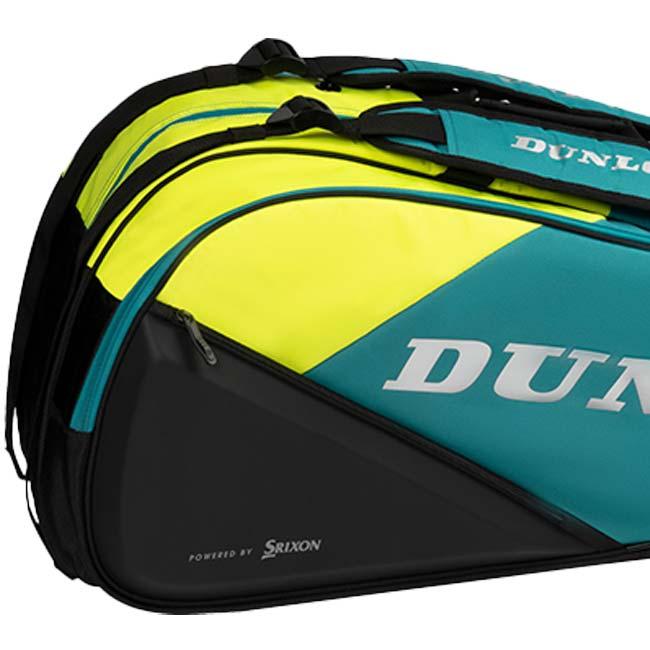 １２本収納 ダンロップ(DUNLOP) 2025 PRO LINE プロライン ラケットバッグ 91L テニスバッグ DTC-2580-976ティール×ブラック(25y1m) | ダンロップスポーツ | 08