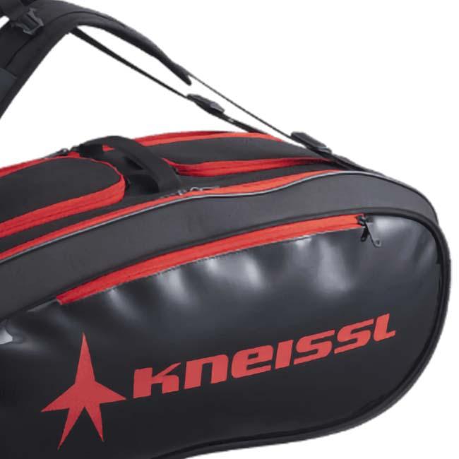 ６本収納 クナイスル(KNEISSL) 2024 ラケットバッグ 6PACK KBG01BK テニスバッグ KBG01-BK ブラック(24y3m) | クナイスル | 02