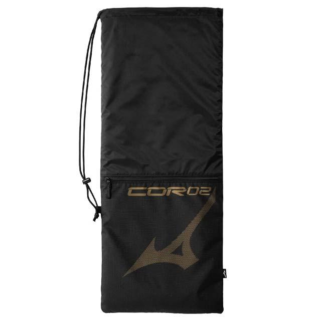 ２本収納 ミズノ(MIZUNO) 2026 ユニセックス ラケットバッグ2 COR02v 巾着タイプ 2本入れ ワンショルダー 63JDD004(26y6m) | MIZUNO | 04