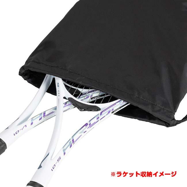 ２本収納 ミズノ(MIZUNO) 2026 ユニセックス ラケットバッグ2 COR02v 巾着タイプ 2本入れ ワンショルダー 63JDD004(26y6m) | MIZUNO | 07