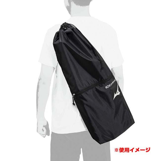 ２本収納 ミズノ(MIZUNO) 2026 ユニセックス ラケットバッグ2 COR02s 巾着タイプ 2本入れ ワンショルダー 63JDD003(26y6m) | MIZUNO | 06
