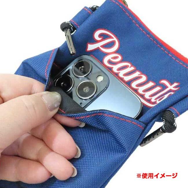 PEANUTS(ピーナッツ) ウッドストック ファスナー付きサコッシュ WS スヌーピー 野球 ベースボール ミニショルダー ショルダーポーチ 197986-24(25y5m) |  | 05