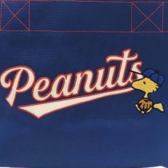 お出かけが楽しくなる♪ PEANUTS(ピーナッツ) ウッドストック ミニトート WS スヌーピー 野球 ベースボール ランチトート ミニバッグ 197993-24(25y5m) |  | 02