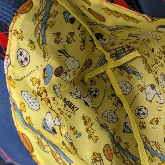 お出かけが楽しくなる♪ PEANUTS(ピーナッツ) ウッドストック ミニトート WS スヌーピー 野球 ベースボール ランチトート ミニバッグ 197993-24(25y5m) |  | 03