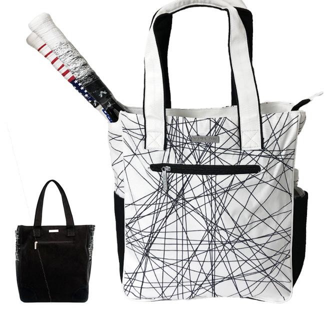 ポケットたくさん♪分けて収納しやすい  ２本収納 VULCAN(バルカン) ミラン テニス トートバッグ (22y3m) | 