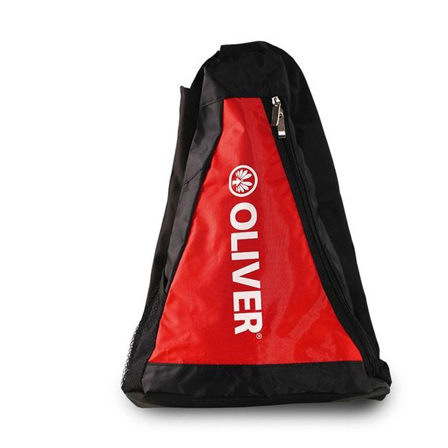スカッシュラケット収納可]OLIVER(オリバー) 三角バッグ ラケットバッグ テニスバッグ ワンショルダーバッグ C53026-ブラック×レッド  バドミントン(20y2m) :041209990:アミュゼスポーツ - 通販 - Yahoo!ショッピング