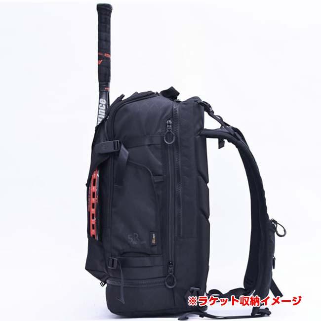 ラケット収納可 blueeq(ブルイク) 2025 5R HYBRID BACKPACK ハイブリッド バックパック 29L テニスバッグ BQB-00051-010 ブラック(25y12m) |  | 12