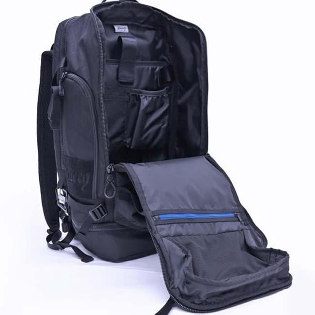 ラケット収納可 blueeq(ブルイク) 2025 5R HYBRID BACKPACK ハイブリッド バックパック 29L テニスバッグ BQB-00051-010 ブラック(25y12m) |  | 05
