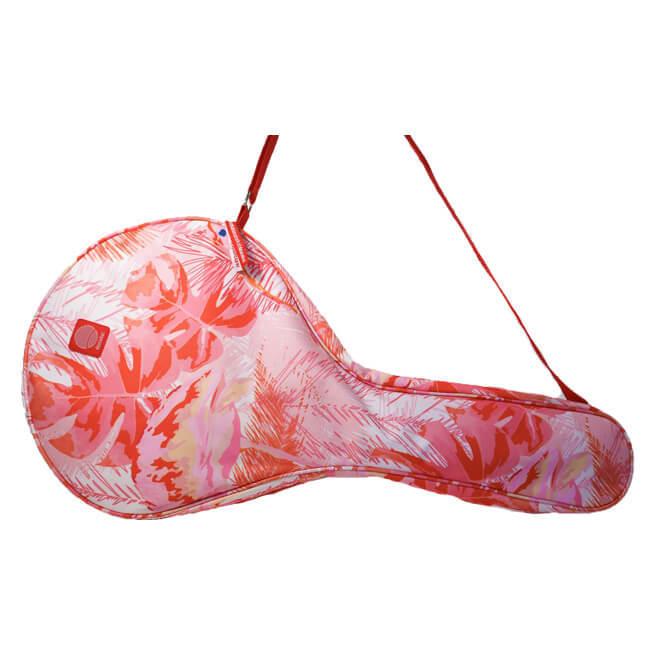 １・２本収納可能 deucekat(デュースキャット) Vibrant Red Bird バイブラント レッド バード ラケットバッグ ラケットケース ソフトな質感の柔らか素材 |  | 07