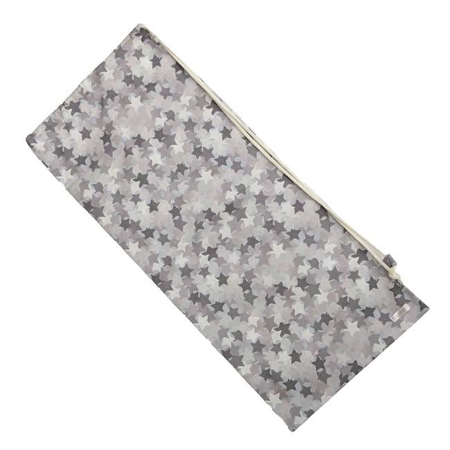 ラケットケース 便利なソフトタイプ ２本収納 フェリーチェ(felice) テニスラケット用 ソフトケース 迷彩星柄(カモスター柄) ライトグレー(24y11m) | 