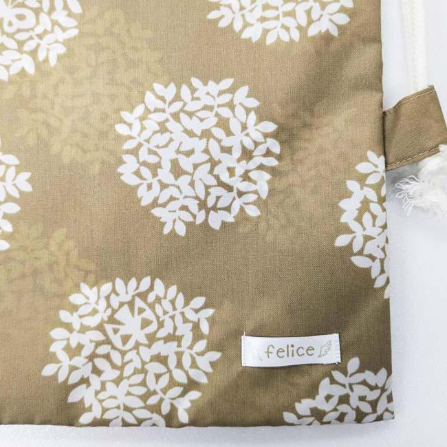 安心の撥水タイプ ラケットケース ２本収納 フェリーチェ(felice) テニスラケット用 ソフトケース リーフ柄 ベージュ (24y3m) |  | 01