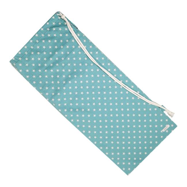 ラケットケース 便利なソフトタイプ ２本収納 フェリーチェ(felice) テニスラケット用 ソフトケース 星柄(スター柄) ミントグリーン×ホワイト | 