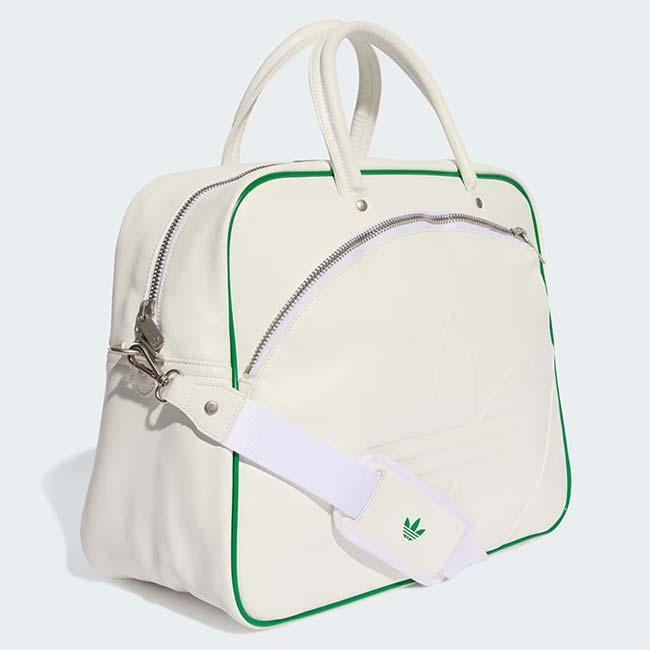 ラケット収納可 adidas Originals(アディダスオリジナルス) LONDON ロンドン ボウリングバッグ テニスバッグ JX7870 ホワイト(26y1m) | adidas Originals | 02