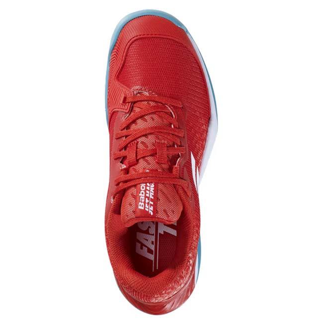 バボラ(Babolat) ジュニア JET MACH 3 ジェットマッハ3 CLAY GIRL クレーコート用 ジュニアテニスシューズ 3J3S25A887-5061 フェスタレッド(25y9m) | Babolat | 04