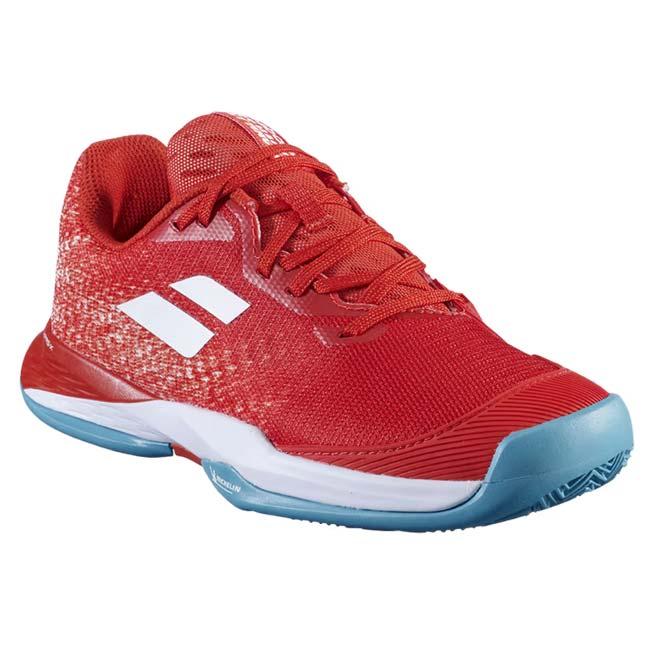 バボラ(Babolat) ジュニア JET MACH 3 ジェットマッハ3 CLAY GIRL クレーコート用 ジュニアテニスシューズ 3J3S25A887-5061 フェスタレッド(25y9m) | Babolat | 05