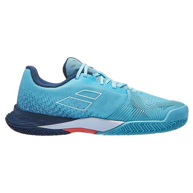 在庫処分特価 バボラ(Babolat) ジュニア(ボーイズ) JET MACH 3 ジェットマッハ3 CLAY クレーコート用テニスシューズ 33S23730-4105 エンジェルブルー(23y9m) | Babolat | 03