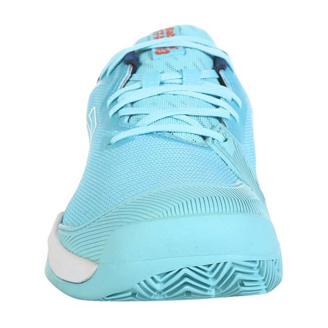 在庫処分特価 バボラ(Babolat) ジュニア(ボーイズ) JET MACH 3 ジェットマッハ3 CLAY クレーコート用テニスシューズ 33S23730-4105 エンジェルブルー(23y9m) | Babolat | 06