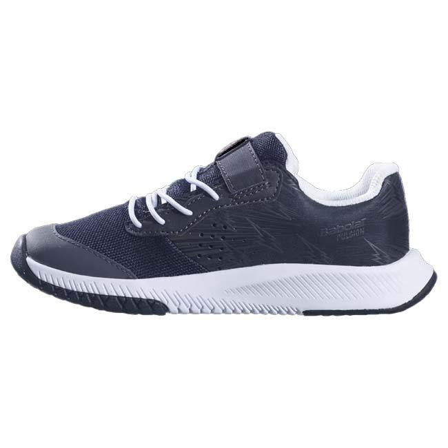 バボラ(Babolat) ジュニア PULSION パルション オールコート用 キッズ ジュニアテニスシューズ 32S23886-2001 ブラック×ホワイト(23y8m) | Babolat | 03