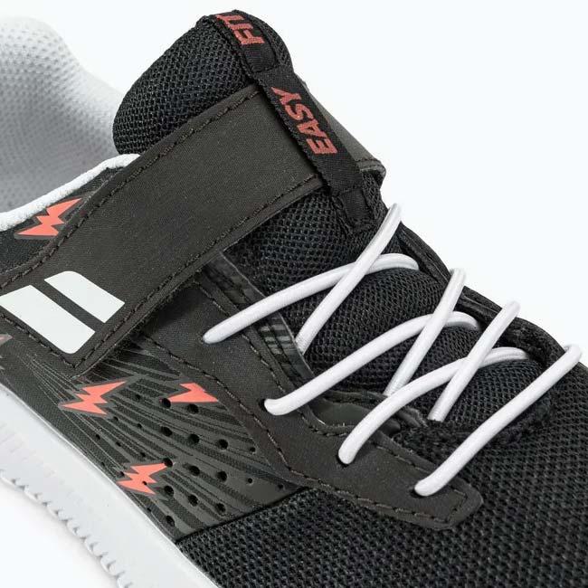 バボラ(Babolat) ジュニア PULSION パルション オールコート用 キッズ ジュニアテニスシューズ 32S23886-2001 ブラック×ホワイト(23y8m) | Babolat | 08