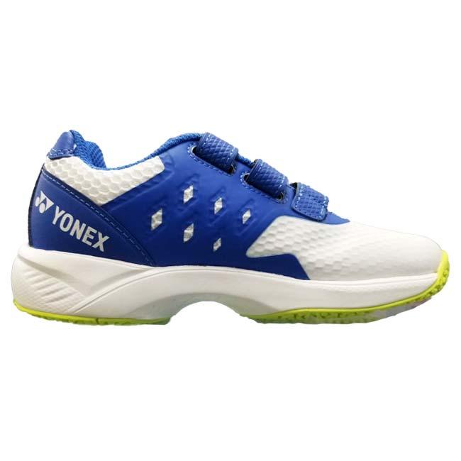 ヨネックス(YONEX) 2024 ジュニア パワークッションエアラスジュニア スパイクレス ゴルフシューズ SHGAR2JR-207 ホワイト×ブルー(24y3m) | YONEX | 03