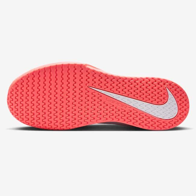 ナイキ(NIKE) 2025 HO レディース Vapor Lite 3 ヴェイパーライト3 PRM HC ハードコート用テニスシューズ HV1384-100 ホワイト×Hラヴァ×Wグレー(25y11m) | NIKE | 01