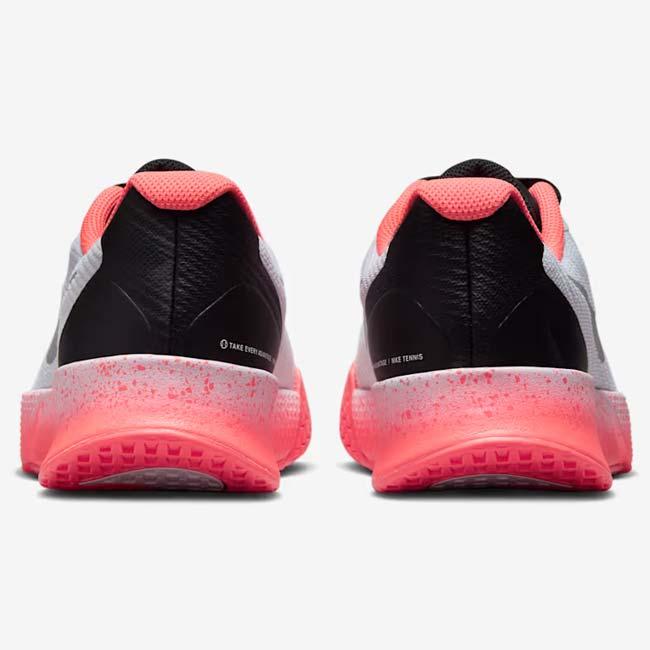 ナイキ(NIKE) 2025 HO レディース Vapor Lite 3 ヴェイパーライト3 PRM HC ハードコート用テニスシューズ HV1384-100 ホワイト×Hラヴァ×Wグレー(25y11m) | NIKE | 05